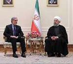 تاکید عبدالله و  روحانی بر گسترش روابط افغانستان و ایران